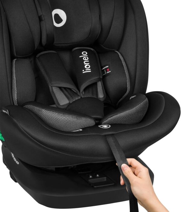 Autokreslini.lv | Bastiaan I-Size autokrēsliņš bērniem 40-150cm krāsa Black Red bilde #27