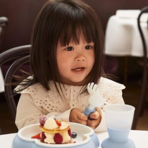 BabyBjorn Feeding Set (šķīvis, karote, dakša un krūzīte) komplkets