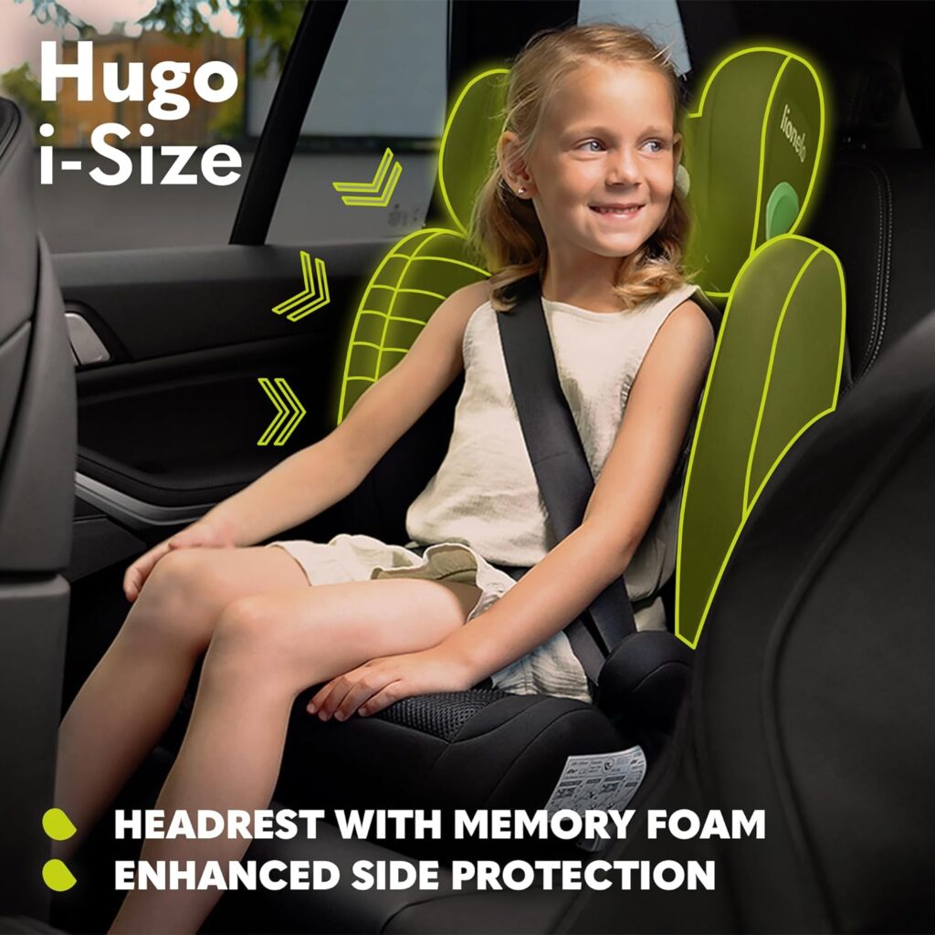 Lionelo Hugo I-Size autokrēsliņš bērniem 100-150cm