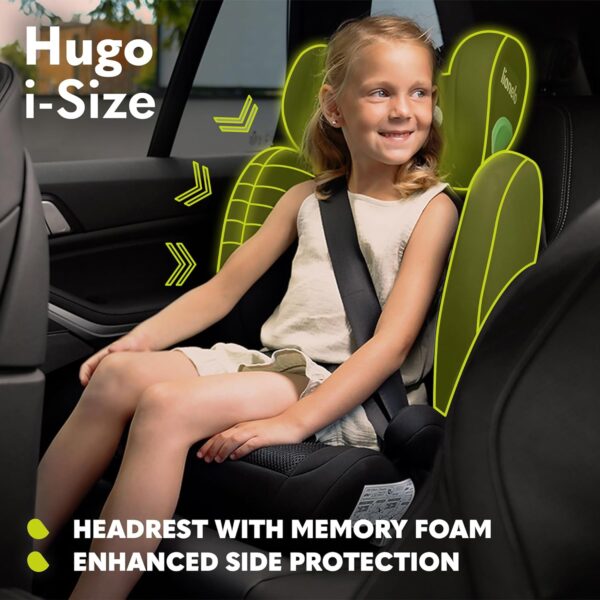 Autokreslini.lv | Hugo I-Size autokrēsliņš 100-150cm krāsa Pink Baby bilde #23