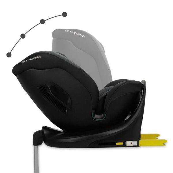 Autokreslini.lv | I-Fix autokrēsliņš 40-150cm krāsa Graphite Black bilde #9