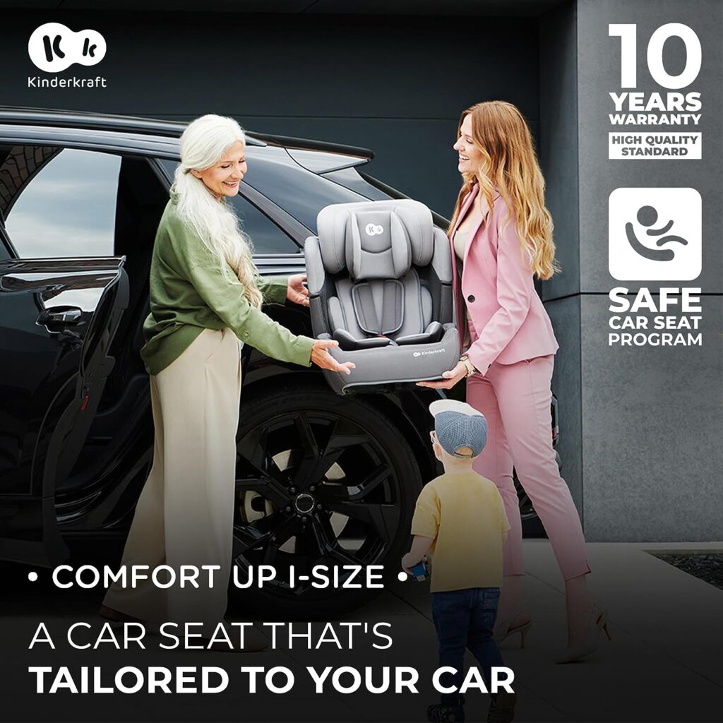 Kinderkraft Comfort UP 2 I-Size autokrēsliņš bērniem 76-150cm