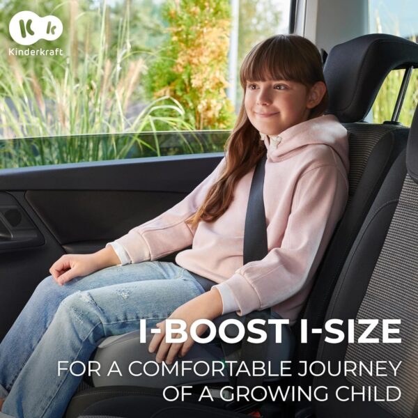Autokreslini.lv | I-Boost auto paliktnis bērniem 135-150cm krāsa Green bilde #17