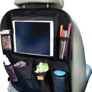 NordBaby Car Backseat Organiser automašīnas krēslu aizsargs- mantu organaizers ar kabatu planšetei