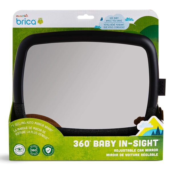 Autokreslini.lv | Pivot 360 Baby In-Sight Mirror automašīnas atpakaļskata spogulītis mazuļiem bilde #3