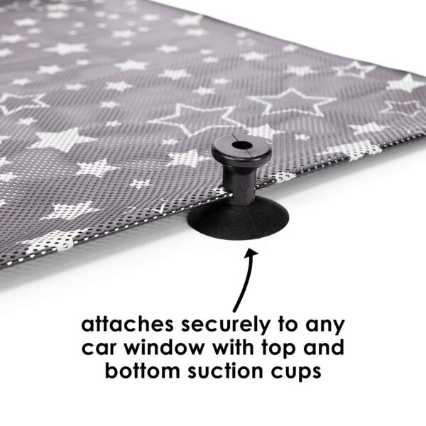 Autokreslini.lv | Sun Shade Starry Night automašīnas rullo saulessargs bilde #9
