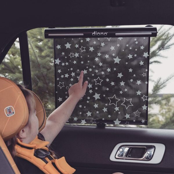 Autokreslini.lv | Sun Shade Starry Night automašīnas rullo saulessargs bilde #3