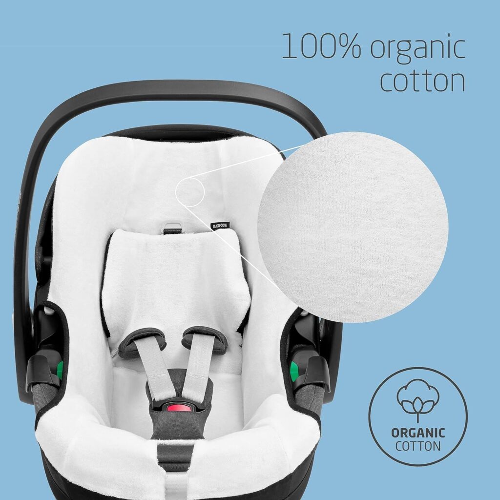 Maxi Cosi Pebble 360/360PRO vasaras pārvalks Natural White