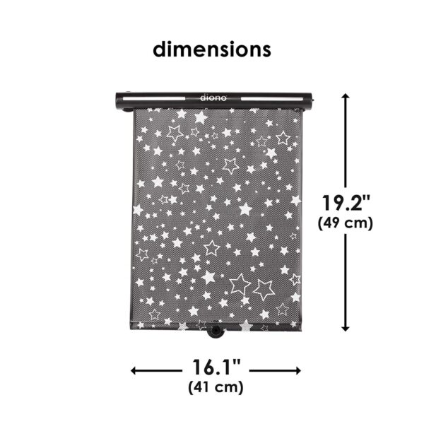Autokreslini.lv | Sun Shade Starry Night automašīnas rullo saulessargs bilde #13