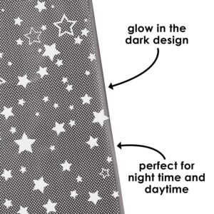 Diono Sun Shade Starry Night automašīnas rullo saulessargs ar tumsā spīdošām zvaigznītēm