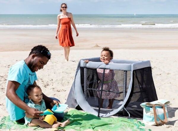 Autokreslini.lv | Travel Cot ceļojumu gultiņa krāsa White Sand bilde #13