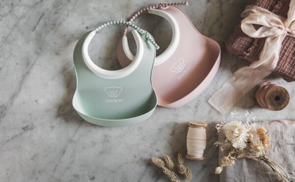 Autokreslini.lv | SMALL BIB 2gb. priekšautiņš krāsa POWDER GREEN/POWDER BLUE bilde #11