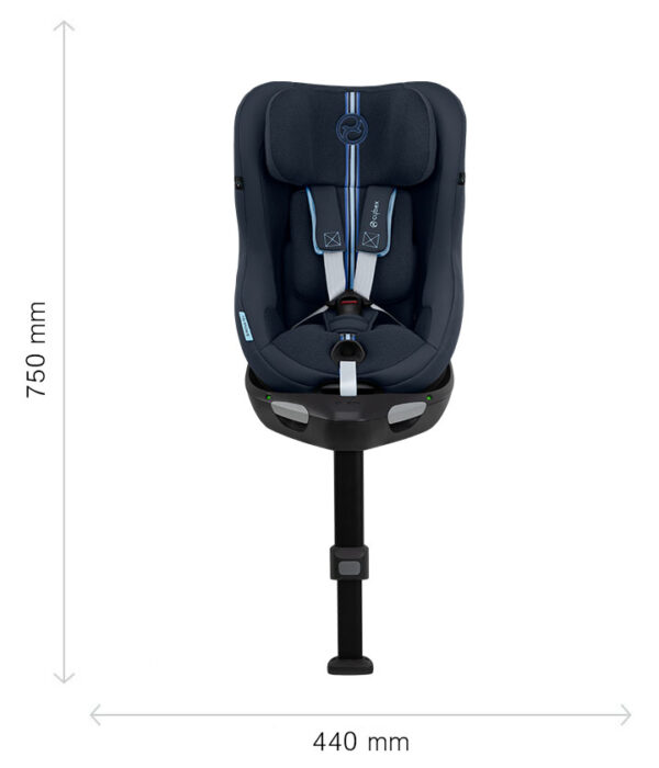 Autokreslini.lv | Sirona Gi I-Size autokrēsliņš bērniem 61-105cm krāsa Fog Grey bilde #23