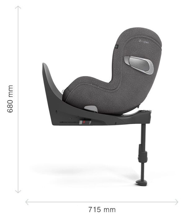 Autokreslini.lv | Sirona T I-Size PLUS 45-105cm sēžamā daļa krāsa Nautical Blue bilde #23