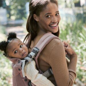 BabyBjorn Harmony ergosoma mazuļiem 0-3gadiem krāsa Dusty Pink 3D MESH