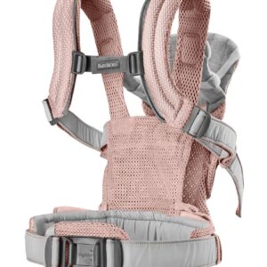 BabyBjorn Harmony ergosoma mazuļiem 0-3gadiem krāsa Dusty Pink 3D MESH