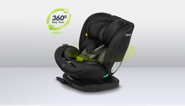 Autokreslini.lv | Bastiaan I-Size autokrēsliņš bērniem 40-150cm krāsa Black Red bilde #33