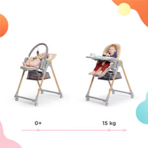 Kinderkraft Lastree barošanas krēsls 2in1