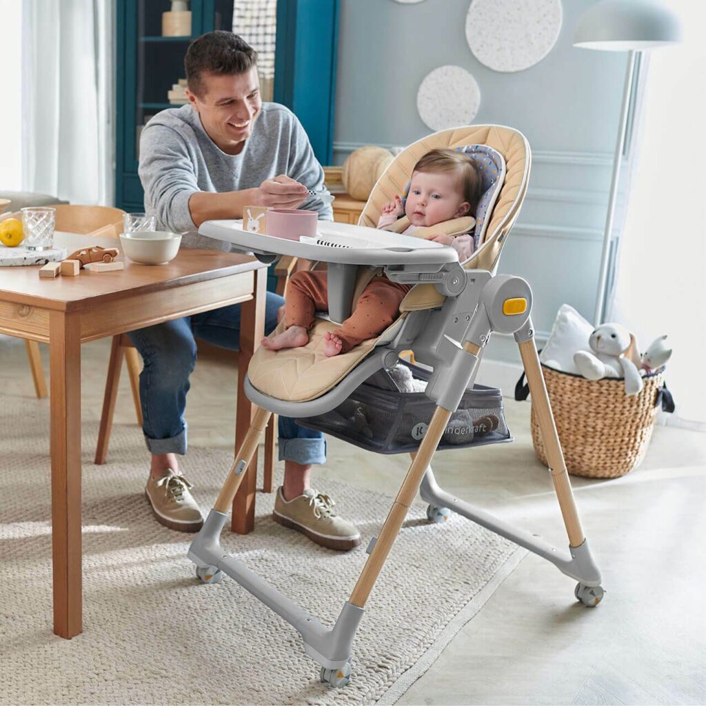 Kinderkraft Lastree barošanas krēsls 2in1