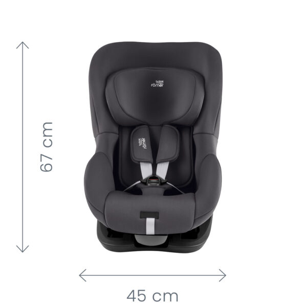 Autokreslini.lv | King PRO autokrēsliņš bērniem 76-105cm krāsa Midnight Grey bilde #33