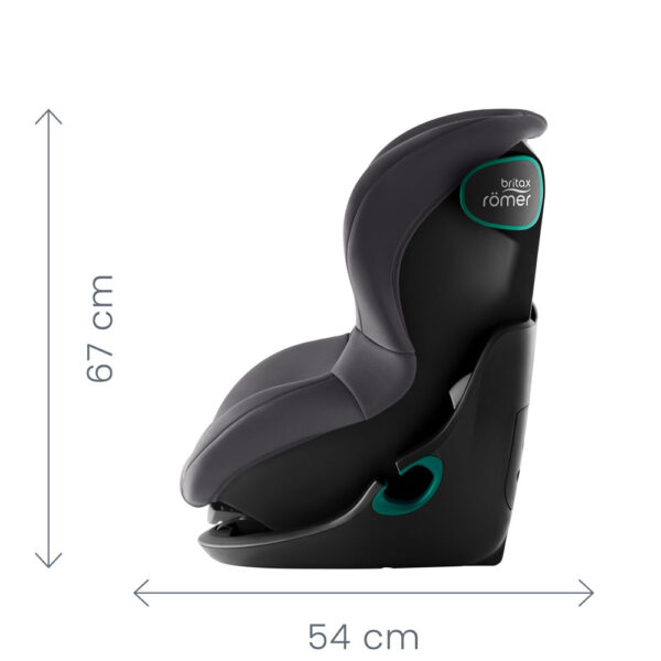 Autokreslini.lv | King PRO autokrēsliņš bērniem 76-105cm krāsa Midnight Grey bilde #35