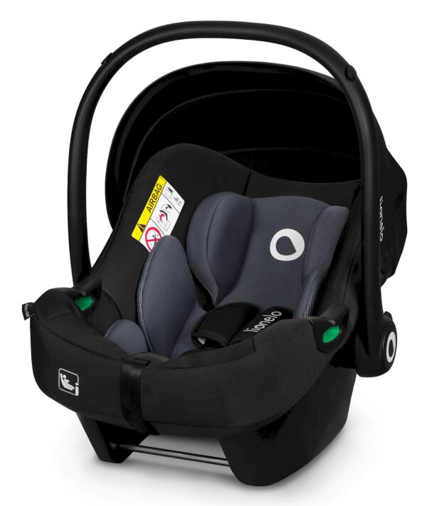 Autokreslini.lv | Astrid i-Size autokrēsliņš 40-87cm krāsa Black Grey + Astrid Isofix bāze bilde #7