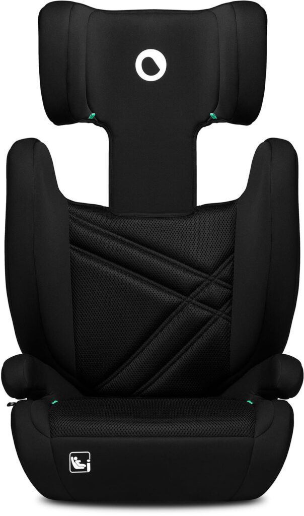 Lionelo Hugo I-Size autokrēsliņš bērniem 100-150cm krāsa Black Carbon