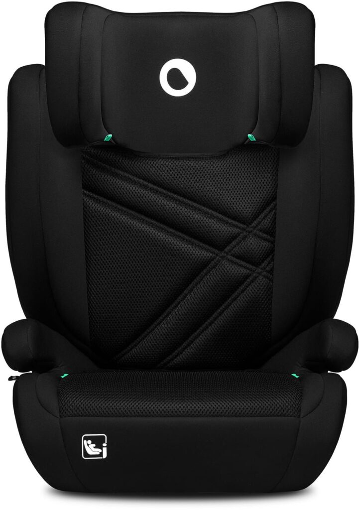 Lionelo Hugo I-Size autokrēsliņš bērniem 100-150cm krāsa Black Carbon
