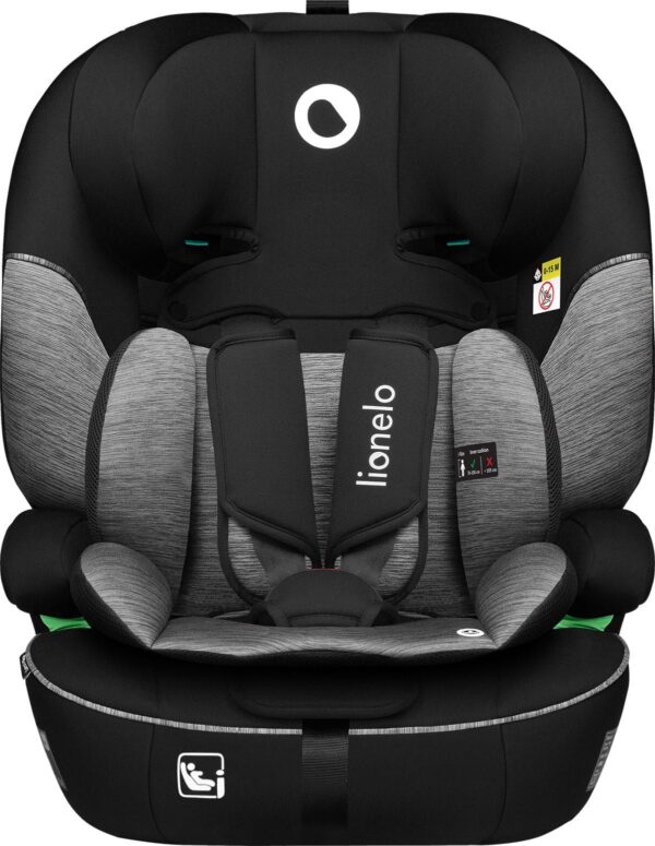 Autokreslini.lv | Levi I-Size autokrēsliņš 76-150cm krāsa Black Grey bilde #3