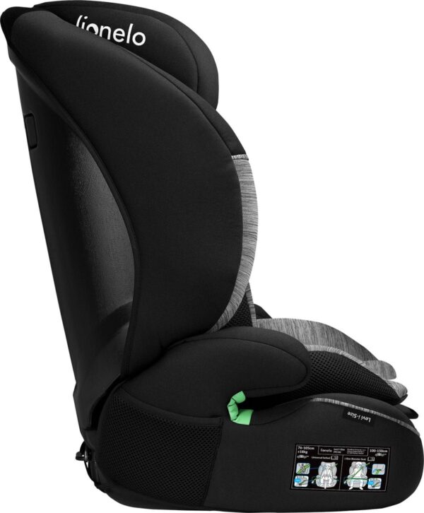 Autokreslini.lv | Levi I-Size autokrēsliņš 76-150cm krāsa Black Grey bilde #11