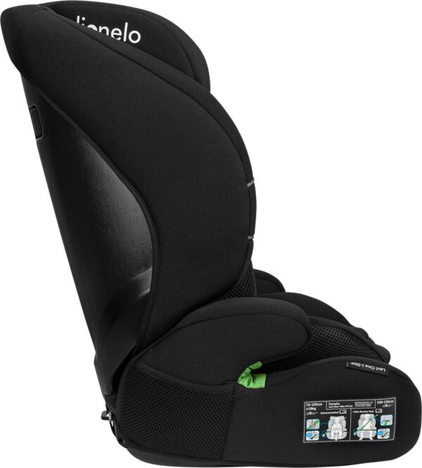 Autokreslini.lv | Levi One I-Size autokrēsliņš 76-150cm krāsa Black Carbon bilde #13
