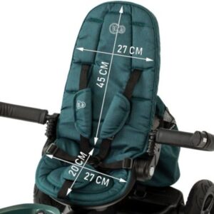 Kinderkraft Easytwist stumjamais trīsritenis bērniem 5in1
