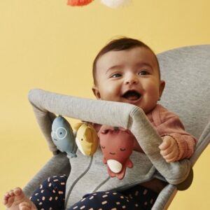 BabyBjorn Toy for Bouncer mīkstā rotaļlieta šūpuļkrēslam krāsa Soft Friends