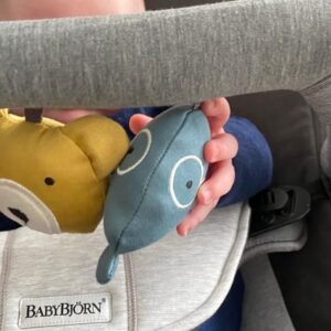 BabyBjorn Toy for Bouncer mīkstā rotaļlieta šūpuļkrēslam krāsa Soft Friends