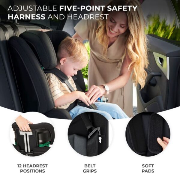 Autokreslini.lv | Safety-Fix 2 I-Size autokrēsliņš 76-150cm krāsa Black bilde #25