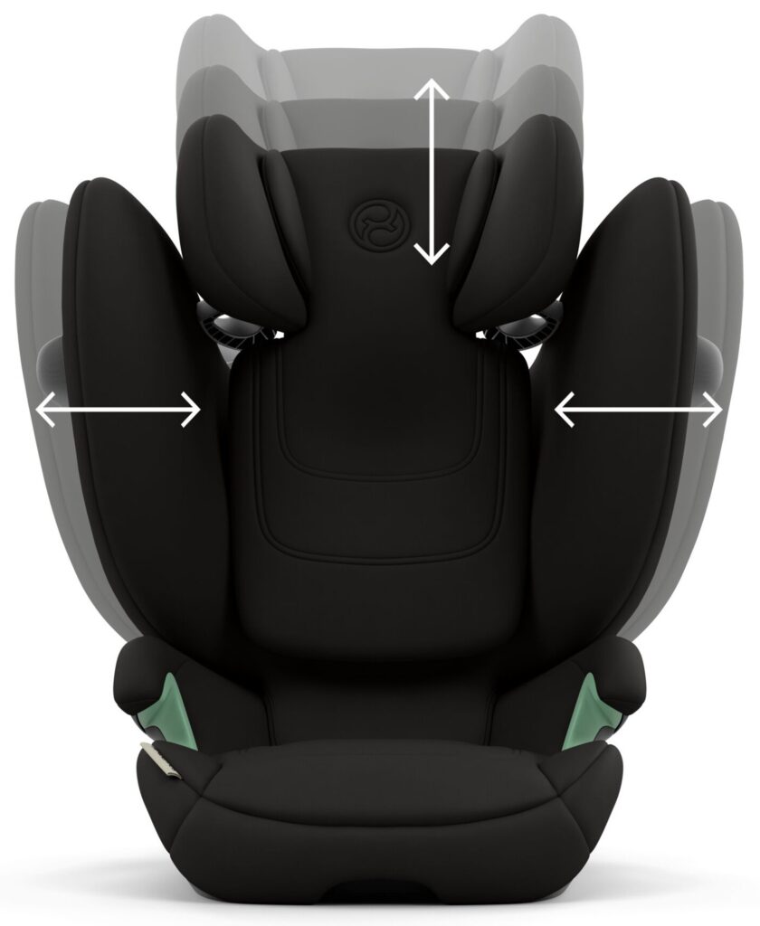 Cybex Solution G2 I-Fix autokrēsliņš bērniem 100-150cm krāsa Magic Black