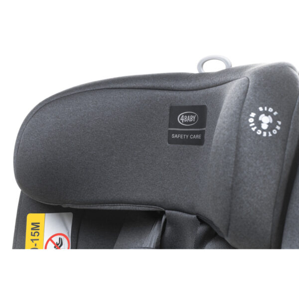 Autokreslini.lv | Go-Fix autokrēsliņš bērniem 76-150cm krāsa Graphite bilde #23