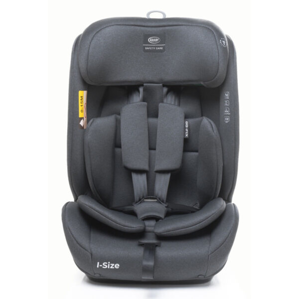Autokreslini.lv | Go-Fix autokrēsliņš bērniem 76-150cm krāsa Graphite bilde #11