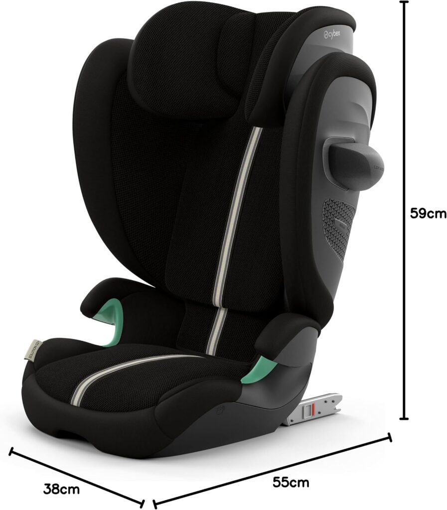 Cybex Solution G2 I-Fix PLUS autokrēsliņš bērniem 100-150cm krāsa Moon Black