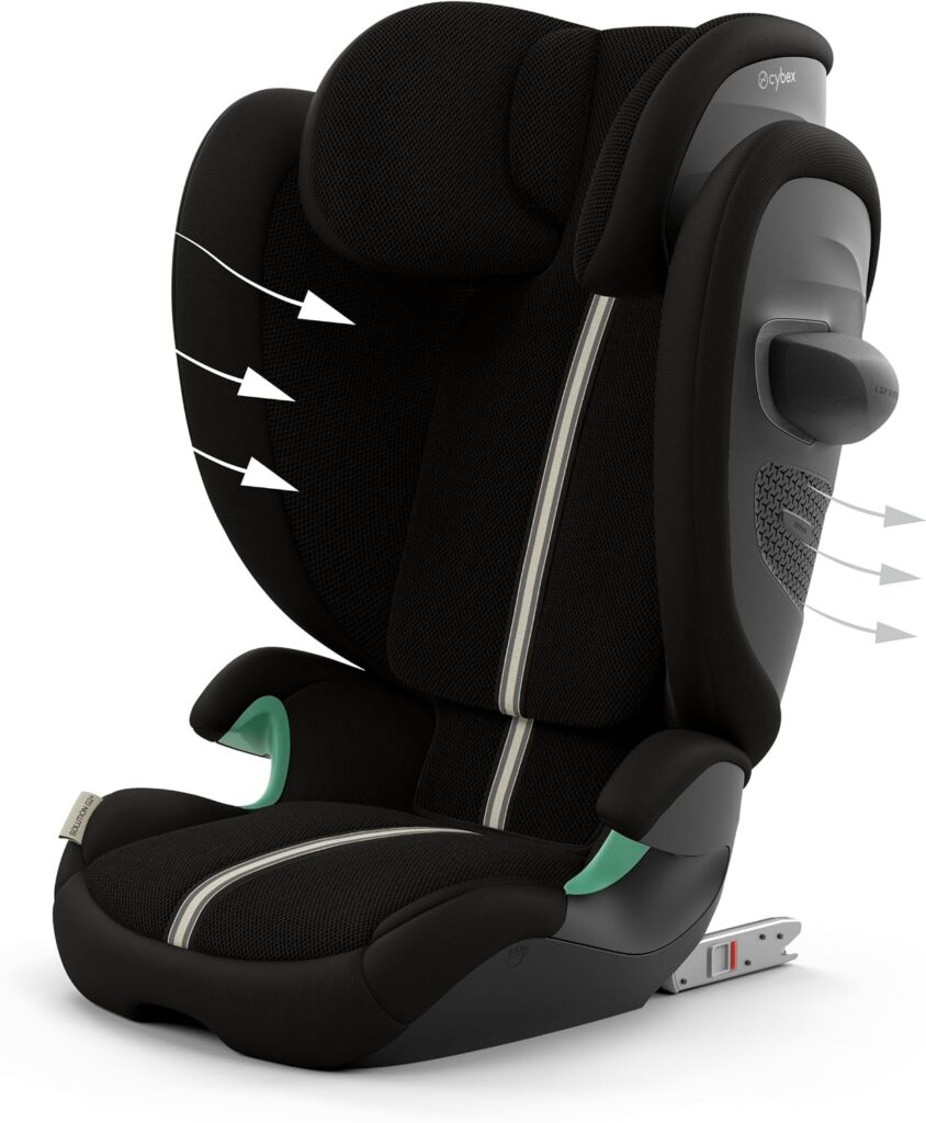 Cybex Solution G2 I-Fix PLUS autokrēsliņš bērniem 100-150cm krāsa Moon Black