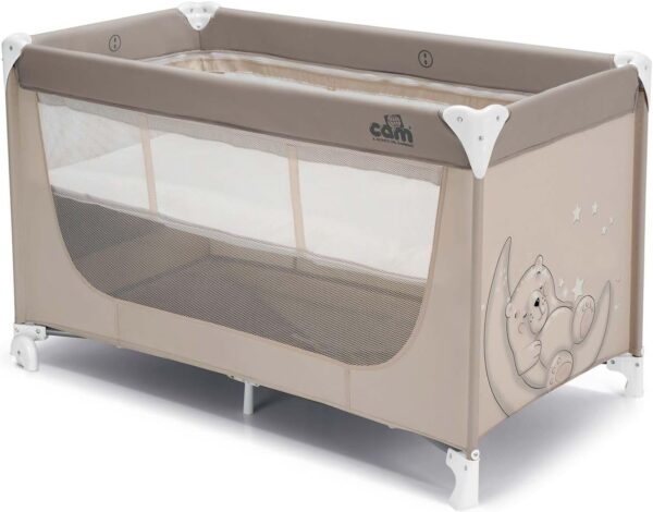 Autokreslini.lv | Pisolino ceļojumu gultiņa krāsa 260 Beige (2 līmeņi) bilde #1