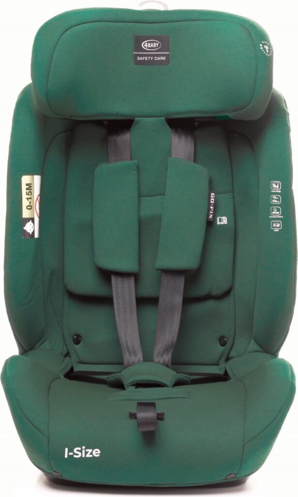 4Baby Rocket autokrēsliņš bērniem 76-150cm krāsa Dark Green