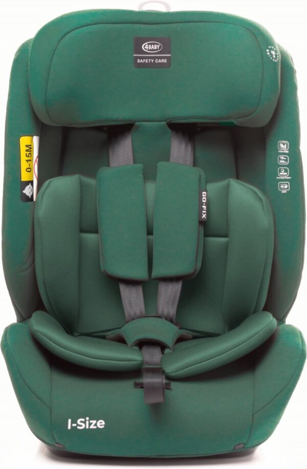 Autokreslini.lv | Go-Fix autokrēsliņš bērniem 76-150cm krāsa Dark Green bilde #9