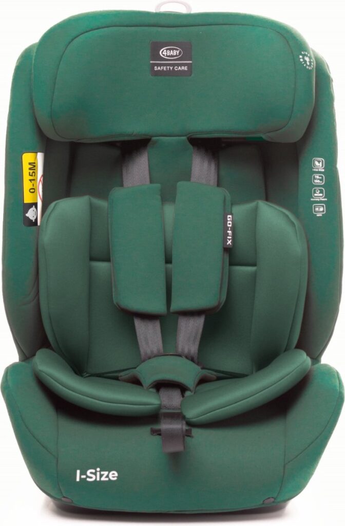 4Baby Rocket autokrēsliņš bērniem 76-150cm krāsa Dark Green