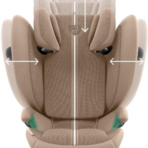 Cybex Solution G2 I-Fix PLUS autokrēsliņš bērniem 100-150cm krāsa Almond Beige