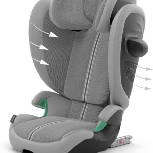 Cybex Solution G2 I-Fix PLUS autokrēsliņš bērniem 100-150cm krāsa Stone Grey