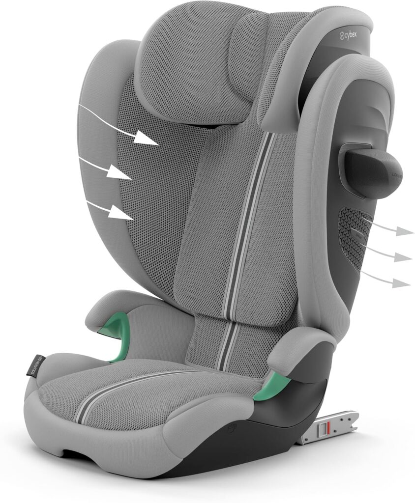 Cybex Solution G2 I-Fix PLUS autokrēsliņš bērniem 100-150cm krāsa Stone Grey