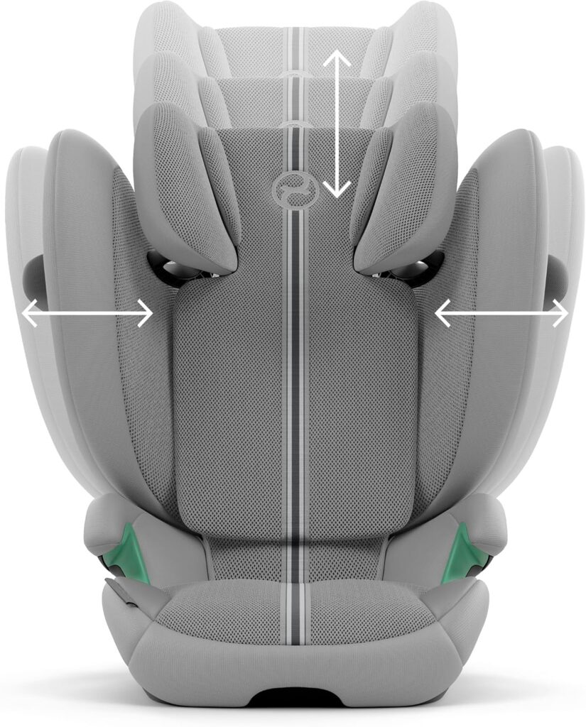 Cybex Solution G2 I-Fix PLUS autokrēsliņš bērniem 100-150cm krāsa Stone Grey