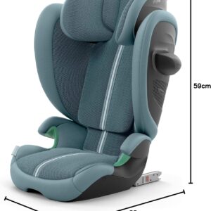 Cybex Solution G2 I-Fix PLUS autokrēsliņš bērniem 100-150cm krāsa Stormy Blue