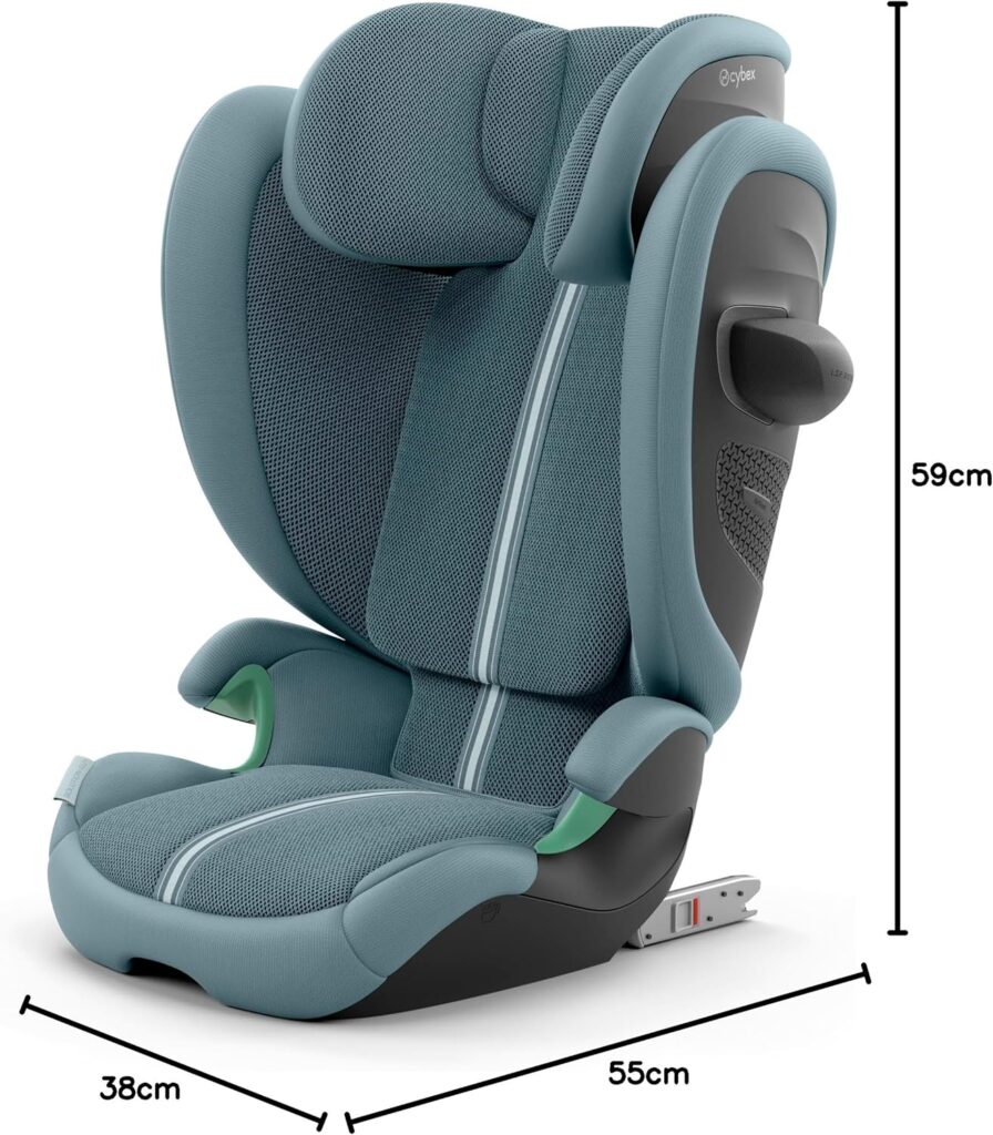 Cybex Solution G2 I-Fix PLUS autokrēsliņš bērniem 100-150cm krāsa Stormy Blue